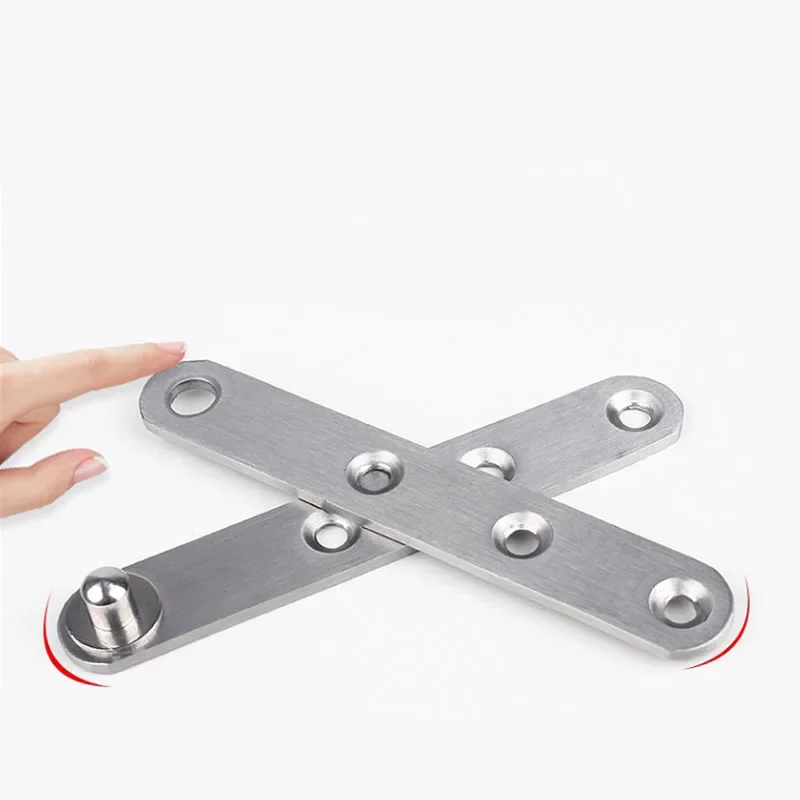 Stainless Steel Doors Hinges 360 Degree Rotating Shaft Concealed Cabinet Hinge