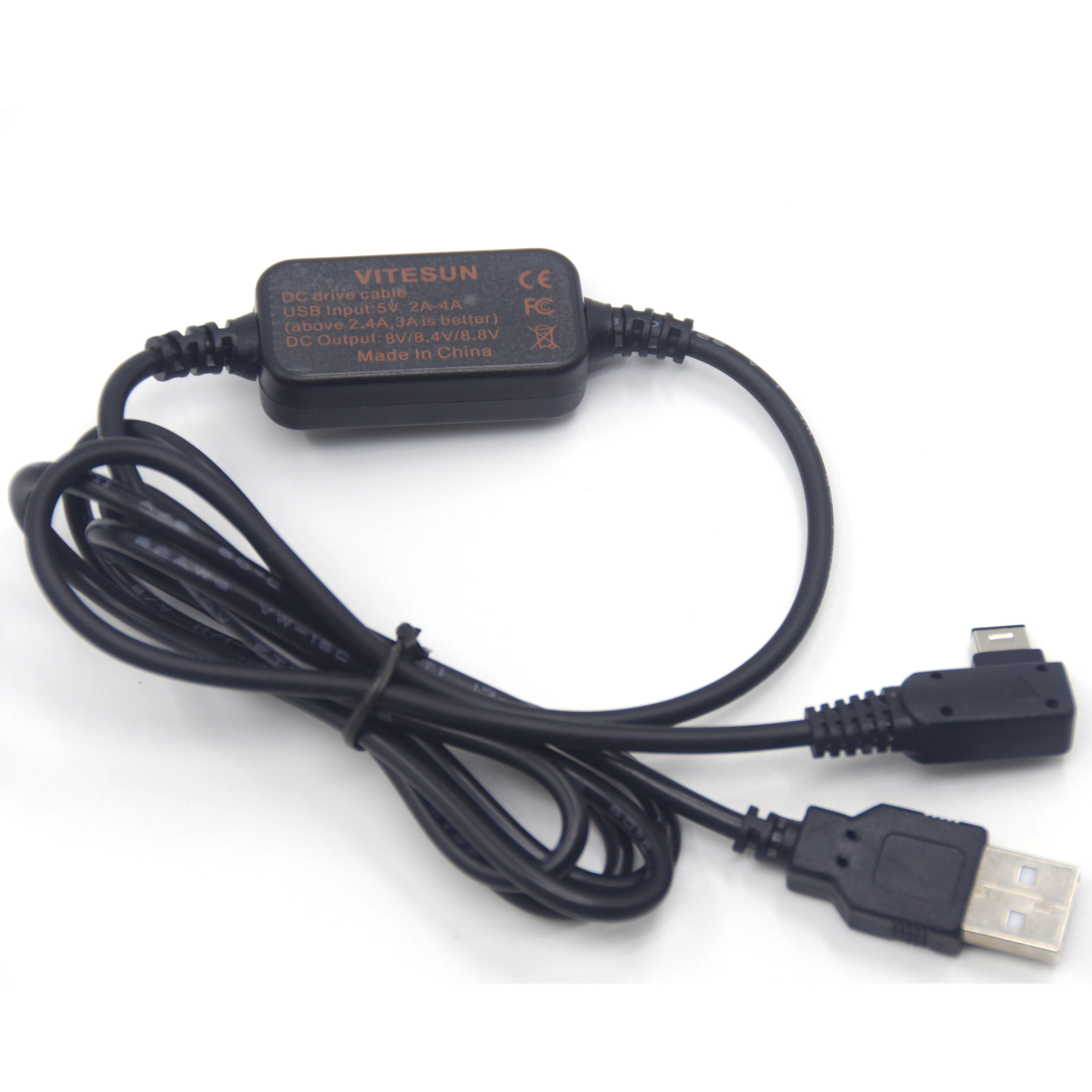 Vitesun Ac-Pw10Am 5V Usb Cavo Adattatore Per Sony A77 A99 A100 A200 A290 A350 A380 A390 A450 A550 A700 A850 A900 Nex-Vg10