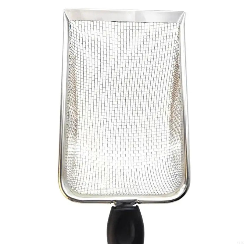 KXRC Sand Scooper Stainless Steel Fine Mesh Substrate Terrarium Substrate Litter Cleaner Sand