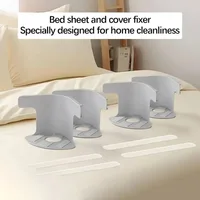 NOUVEAU Sangles de maintien pour draps de lit, robustes, antidérapantes, pour toutes les tailles de draps, pour fixer les draps de lit 2