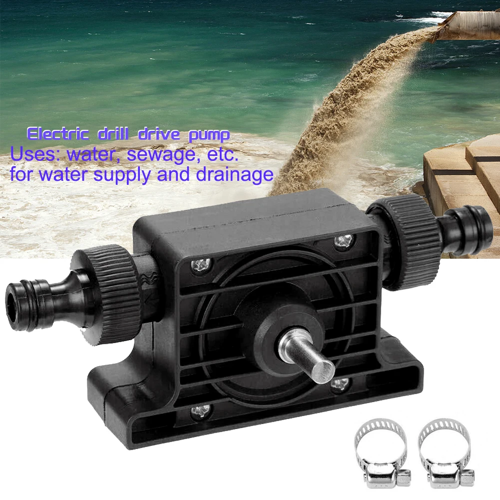 휴대용 전기 드릴 펌프, 디젤 오일 유체 워터 펌프, 미니 핸드 셀프 프라이밍 액체 이송 펌프, 가정 정원 야외