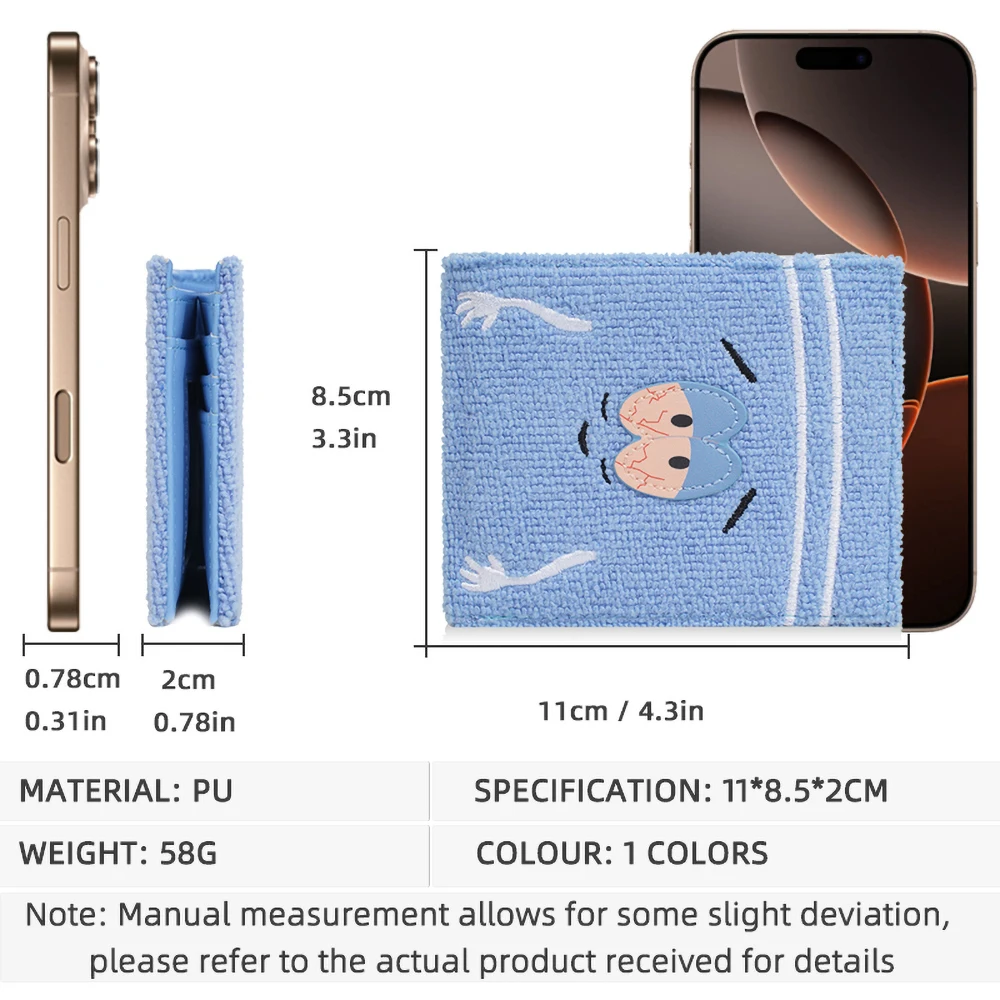 Plush Cartoon Wallet for Women Soft Fuzzy Surface PU Leather Coin Purse with Zip Closure Cute Casual Gift for Girls 5 Plush Cartoon Wallet for Women Soft Fuzzy Surface PU Leather Coin Purse with Zip Closure Cute Casual Gift for Girls 5