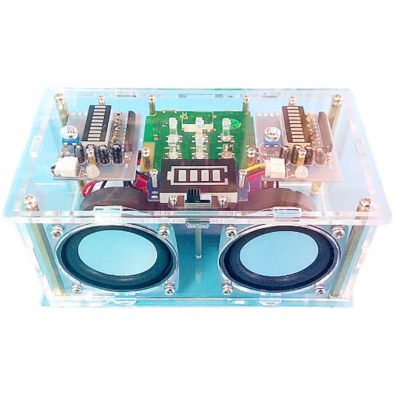 Dual 18650 Charging Bluetooth Diy Audio Kit Electronic Welding Spare