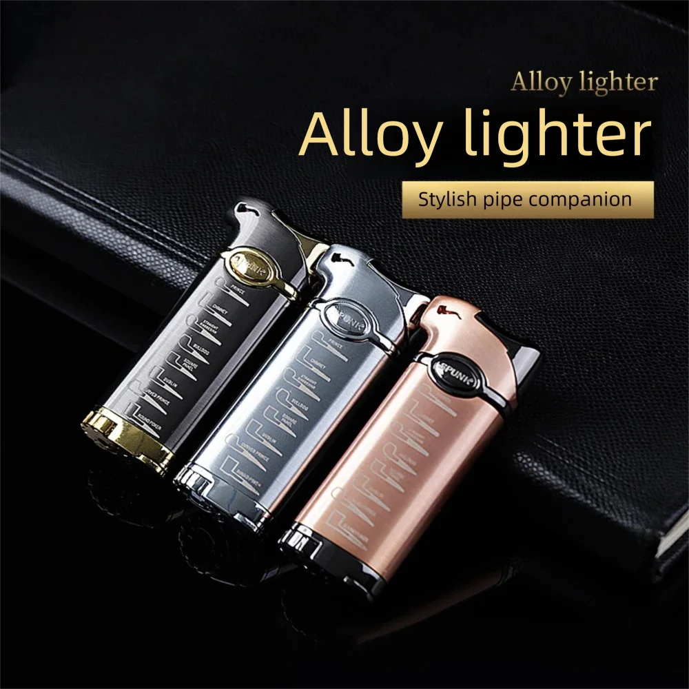 Men's inflatable cigarette lighter for smoking pipes, light luxury gift ...