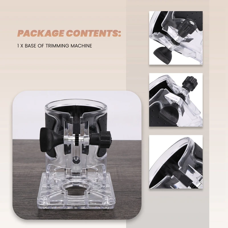 Trimmer Machine Base Woodworking Cutter Electric Trimmer Machine Base Power Tool Accessories Plunge Router