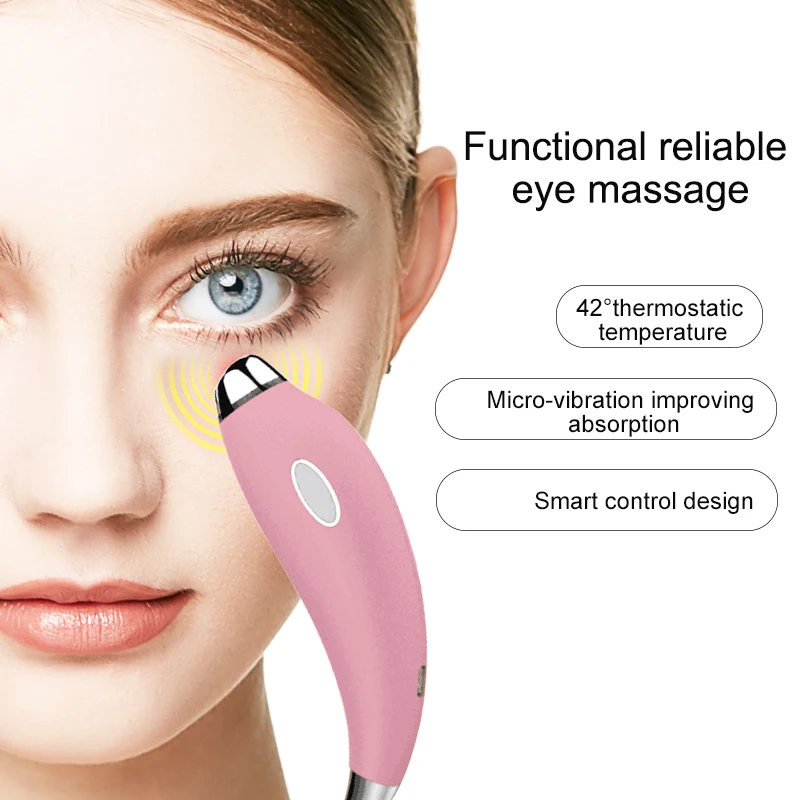 New heating massage pen to remove eye lines facial scraping instrument small dolphin vibration into beauty eye instrument calibrate small vibration transducers and vibration measuring instruments vibration calibrator