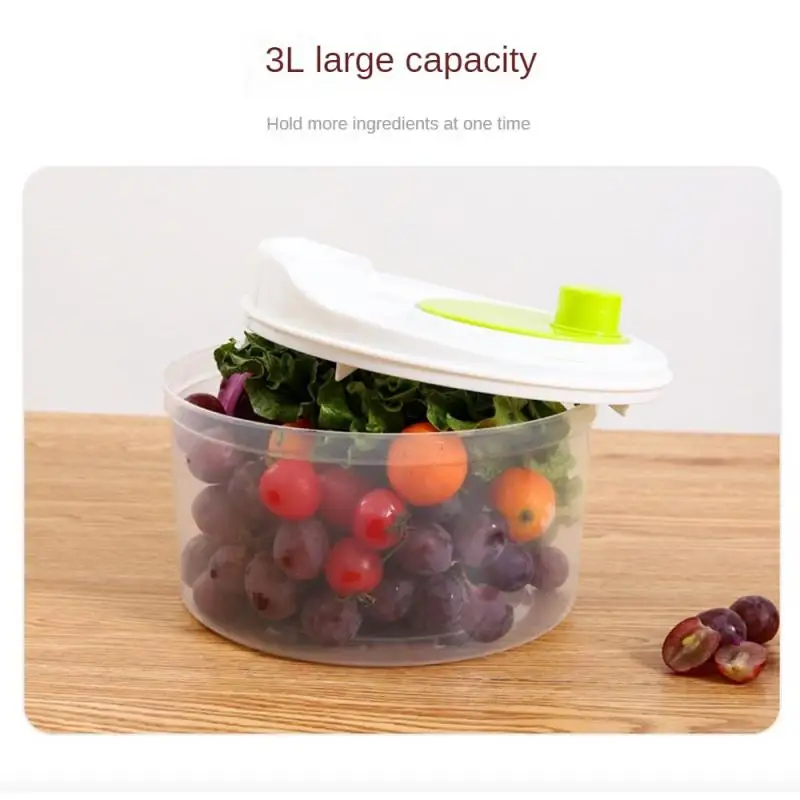 Vegetable Dehydrator Greens Washer Dryer Drainer Crisper Strainer Vegetables Salad Spinner Lettuce Leaf for Washing Drying Leafy vegetable dryer