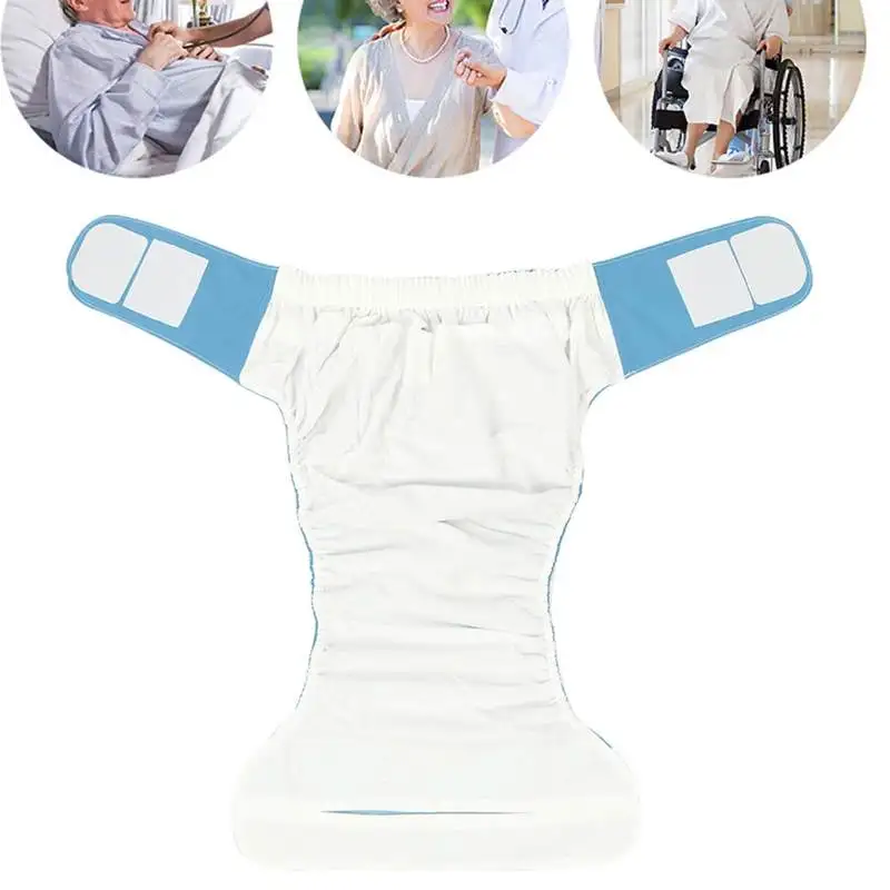 Waterproof Washable Reusable Adult Elderly Cloth Diapers Panties reusable diapers