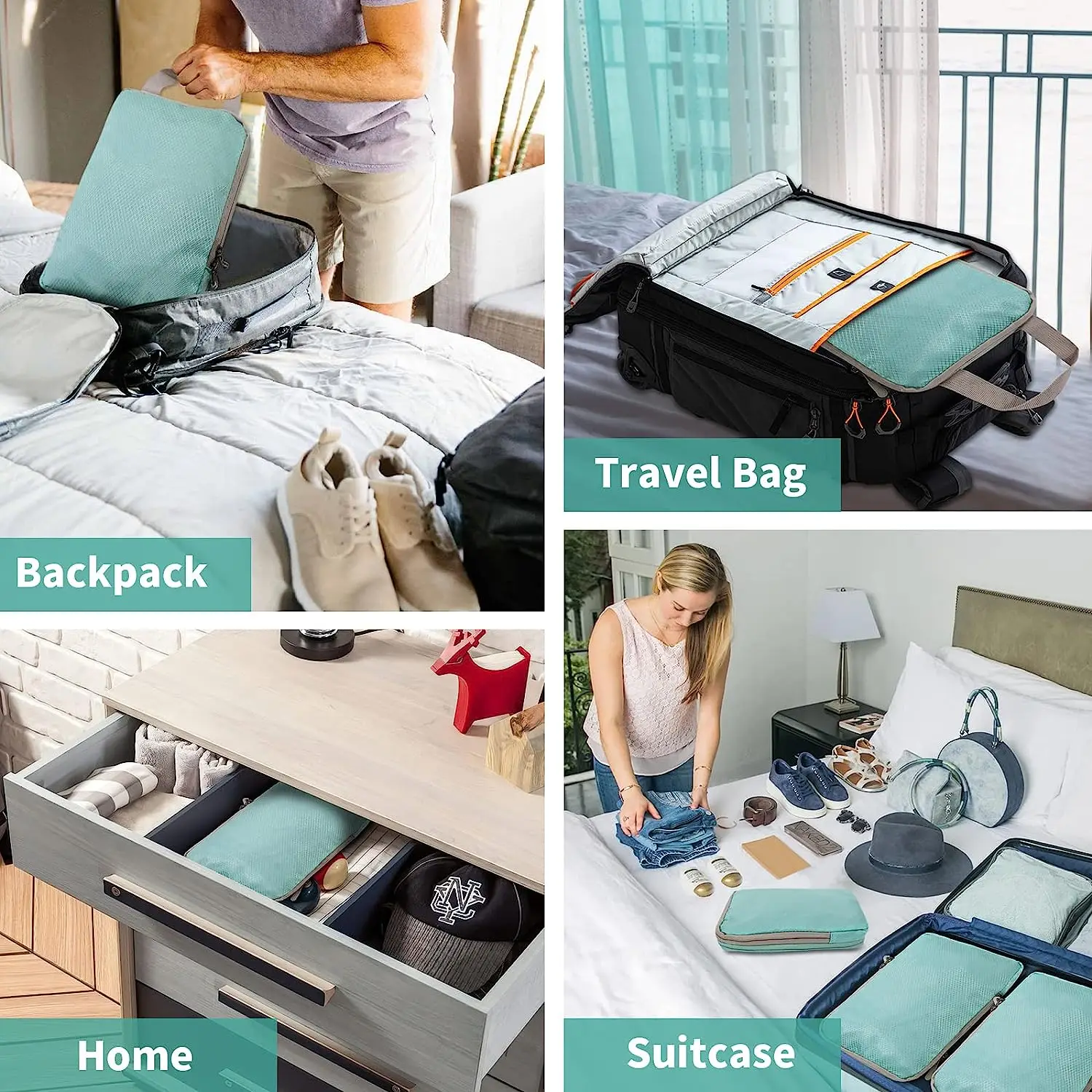 Рисунок 2 - Компрессионные пакеты для чемоданов