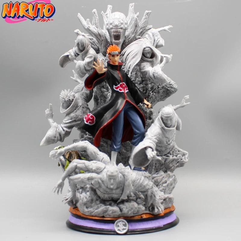 

27cm Naruto Collect Figure Cs Xiao Organization Payne Kisamegk Deidara Scorpion Horn Itachi Konan Hidan Large Model Toy Ornament