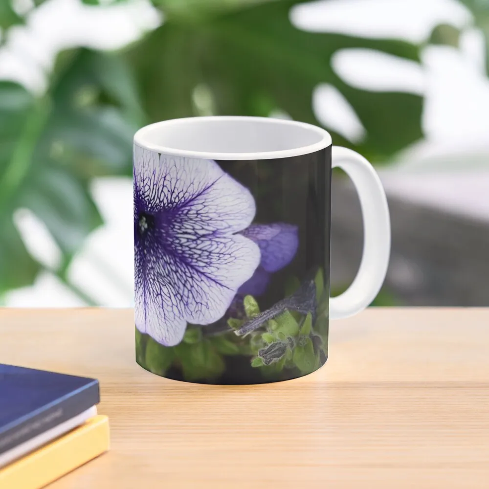 

Purple Petunia Coffee Mug Glasses Customizable Cups Beer Cups Cups For Tea Mug