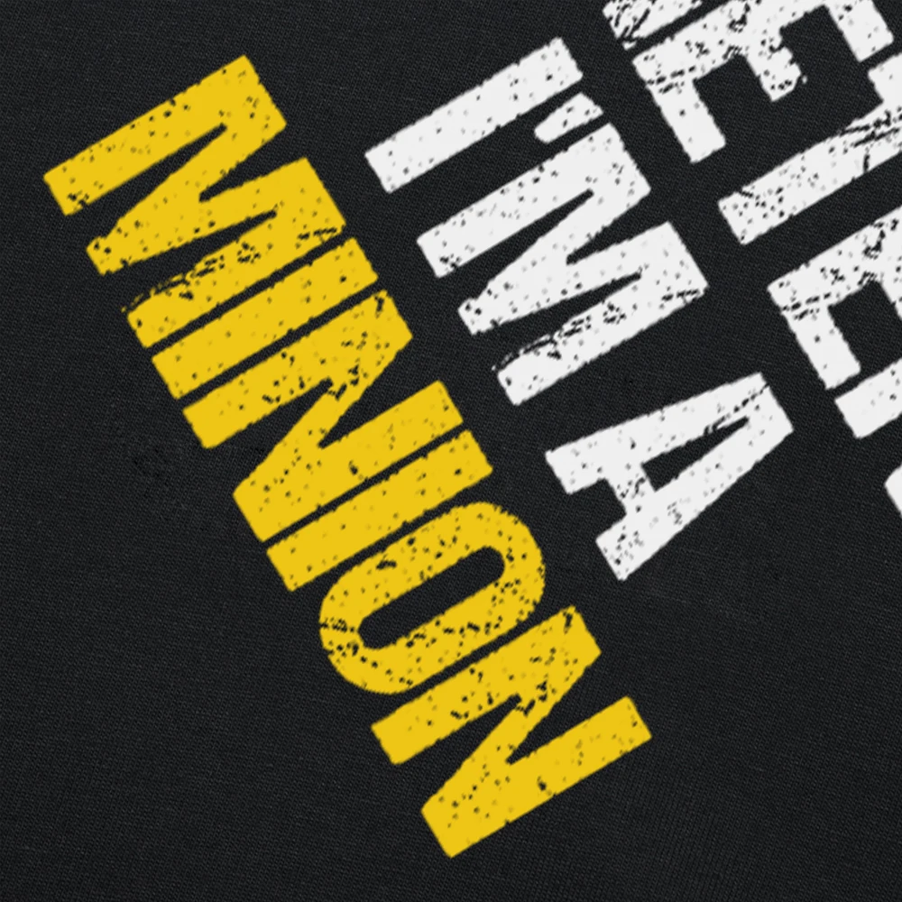 Doe alsof ik een Minion ben Vakantie T-shirt Grappige letters Gedrukte spreuken Grafische T-shirts Halloween-cadeaus Korte mouwen Heren_voghion.com