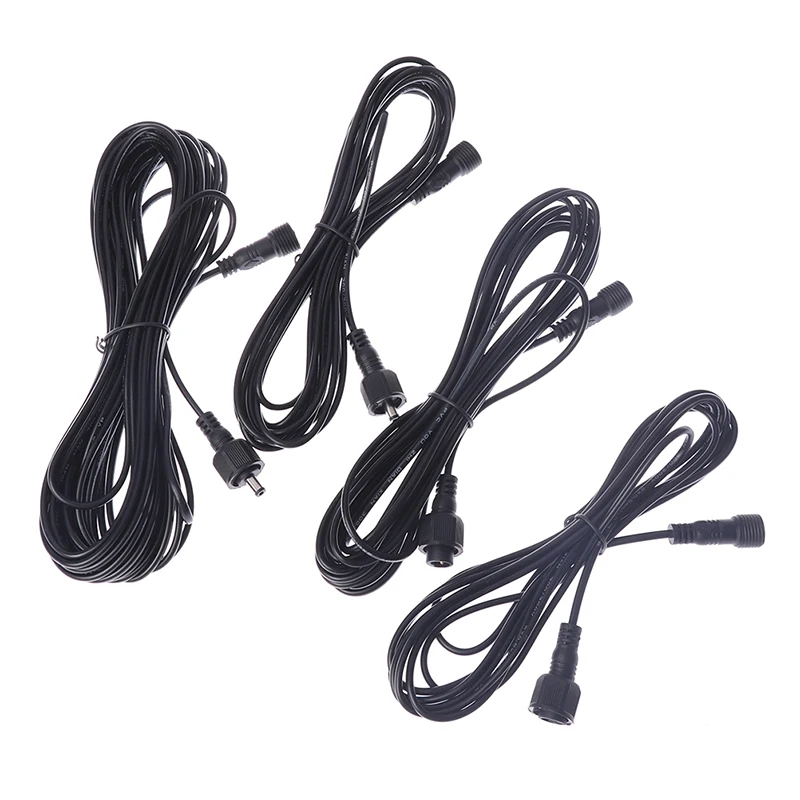 New High Quality 3M 5M 10M Low Frequency Universal Wear Resistant Portable Solar Spotlights Waterproof Cord Extension Cable