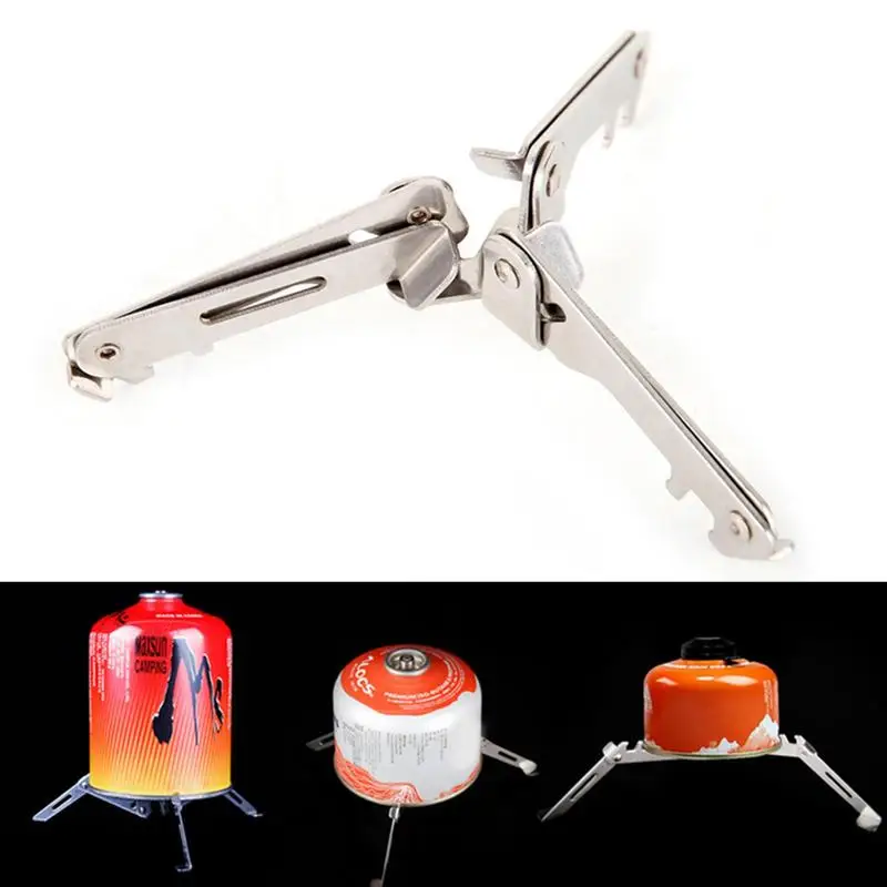 

Штатив для газовой плиты, портативный складной держатель-стабилизатор для печи, Походов, Кемпинга, путешествий