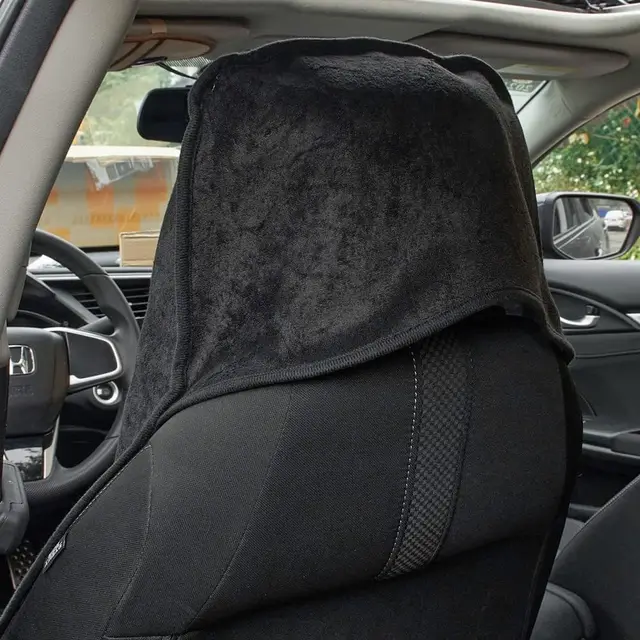 ZIMISI Sweat Towel Car Seat Cover - Universal Waterproof Non-Slip Protector (Blue) - View #4