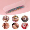 Unlock your creative potential with this versatile Nail and Clay Art Dotting Tools Set - Perfect for DIY Manicures and Sculpture 5