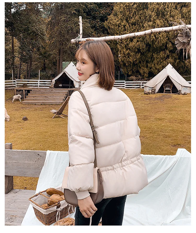 2023 Winter Clothes Women New Fashion Loose Bread Coat Kpop Streamer Down Cotton Coat