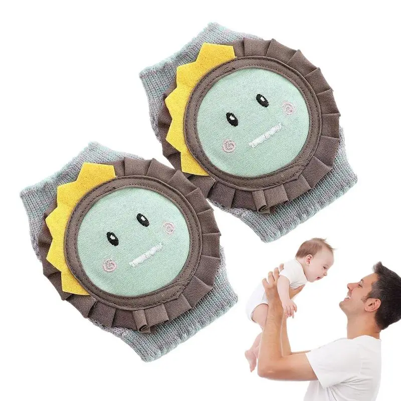 

Наколенники для малышей, Детские наколенники для ползания, Нескользящие наколенники, эластичный наколенник, защита для обучения ползанию, защита для безопасности ребенка