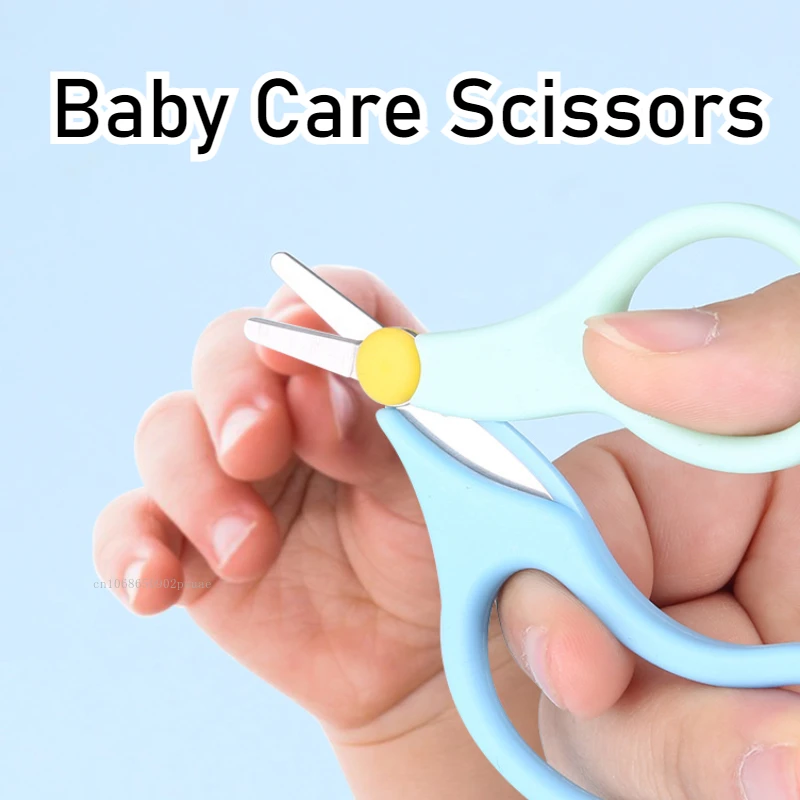 New Mini Short Mouth Baby Care Scissors Baby Special Nail Clippers Newborn Scissor Convenient Kid Manicure Infant Care Tool