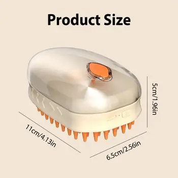 Steamy Cat Brush Steamy Shedding Brush For Dog Hair Rechargeable Shedding Brush For Dog Hair Steamy Massage Brush Pet Comb Cat 6