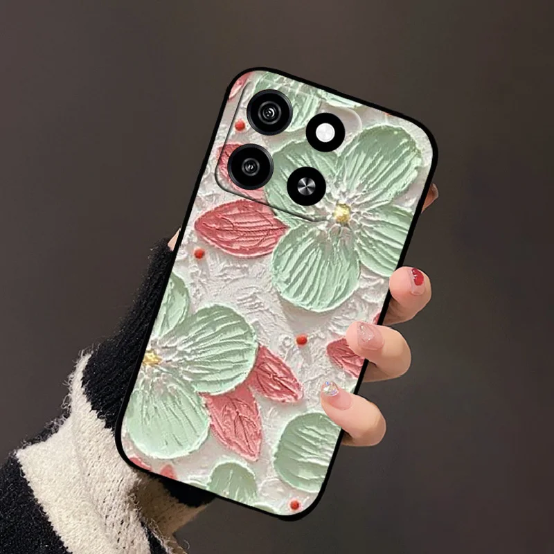 Fashionable Shockproof Silicone TPU Case - Soft Back Cover with Bumper Protection