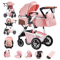 Poussette bébé 3 en 1, facile à plier, multifonctionnelle, voyage, Portable, siège de sécurité, cadre en aluminium Standard ue 1