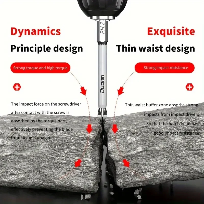Galacok 6/12PCS Magnetic Screwdriver Bit Set 1/4 Inch PH2 Anti-Slip Shockproof Drill Bit Heavy Duty Impact Screwdriver BEST SELLERS Galacok 6/12PCS Magnetic Screwdriver Bit Set 1/4 Inch PH2 Anti-Slip Shockproof Drill Bit Heavy Duty Impact Screwdriver BEST SELLERS