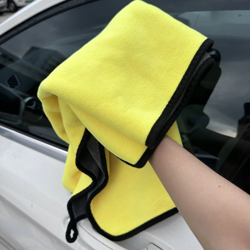 Microfiber Towel Thickened Truck Car Super Absorbent Car Wash Cleaning Drying Extra Large Size