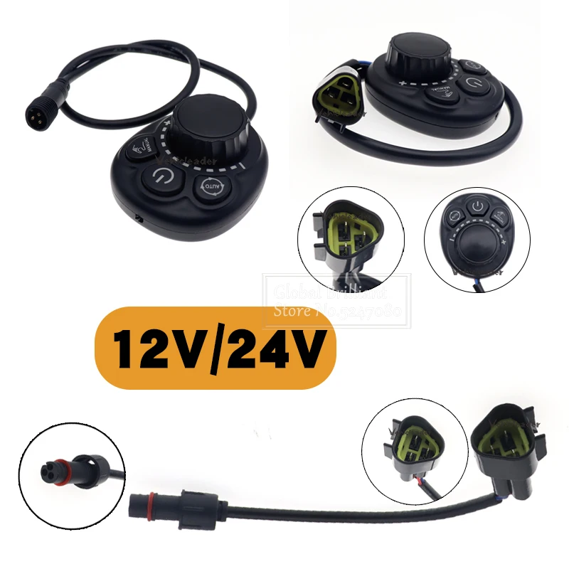 12V/24V Car Parking Heater Controller Knob Rotary Switch Heater Harness For Webasto Eberspach Diesels Harness
