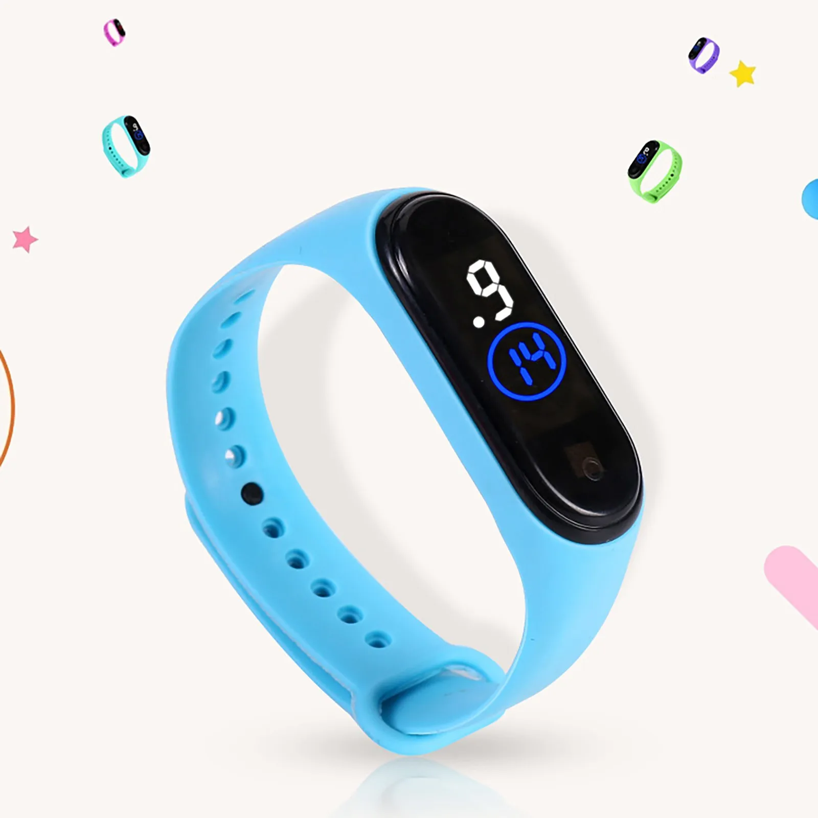 Digital watch children outdoor sports watches life waterproof bracelet electronic watch student boy girls running watch relogio infantil