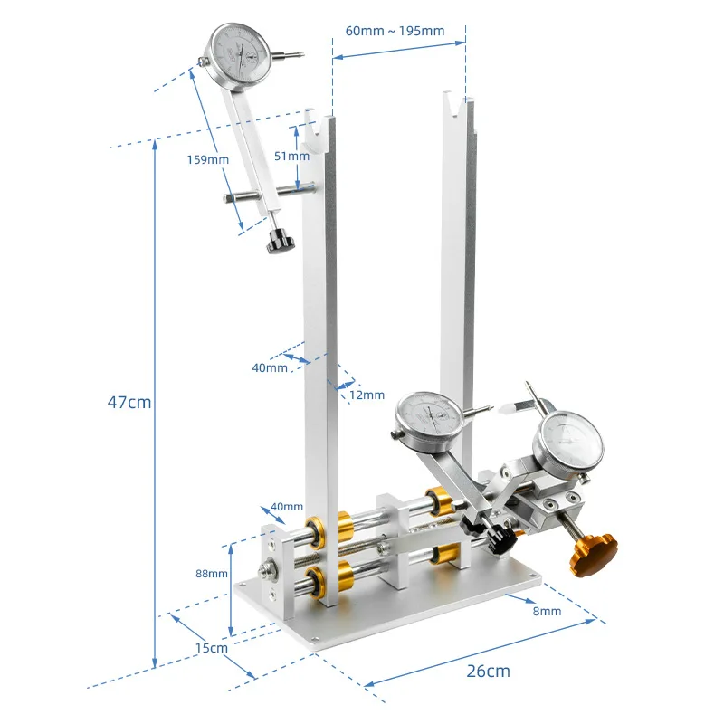 Bicycle RIM calibration platform MTB Road Bike Wheel Truing Rims Platform Wheel Correction Group Frame Knitting Tool Equipments