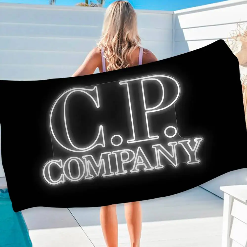 C-CP-Fashion Anime Beach Swimming Towel Soft Absorbent Washcloth Children's Gifts for Kids Travel Camping Gym