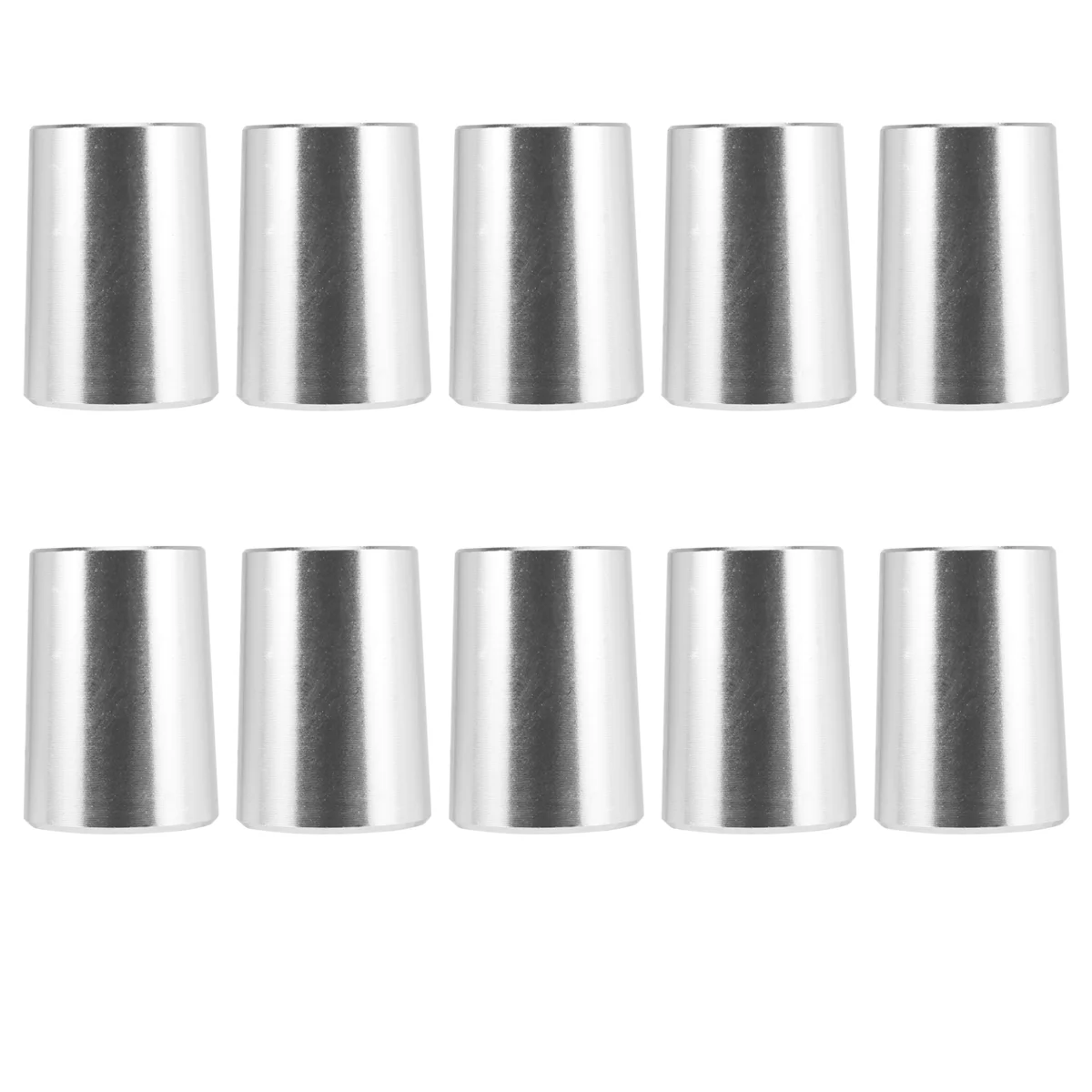 10 Pack .355 Golf Tip Metal Ferrules Irons Golf Club Accessories 2
