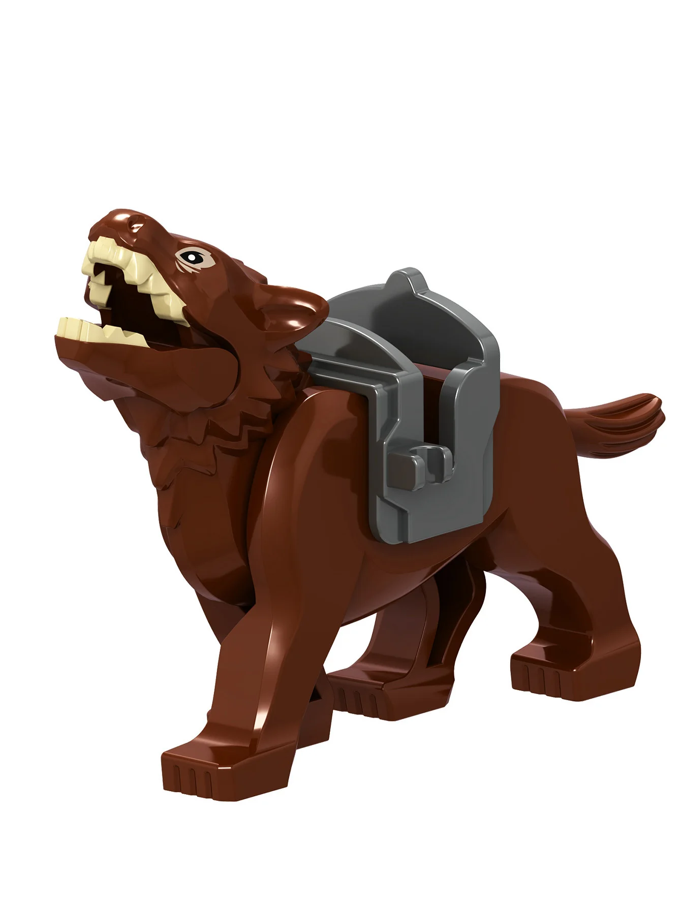 

Building blocks toy animal Big Bad Wolf model Creative assembly toys DIY assembly toys for everyone