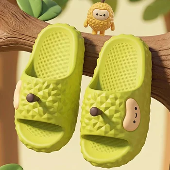 Kawaii Thick Bottom Durian Slippers Women Summer Eva Soft Sole Platform Slides Woman Outdoor Non Slip Beach Flip Flops 2026 1