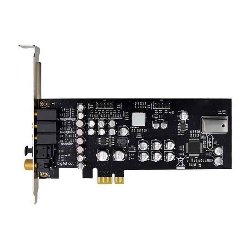 BNGF-PCIe X1 CM8828 7.1CH E-Sports Video Live Broadcast Lossless Dts Sound Card Fiber Optic Coaxial Sound Card Module