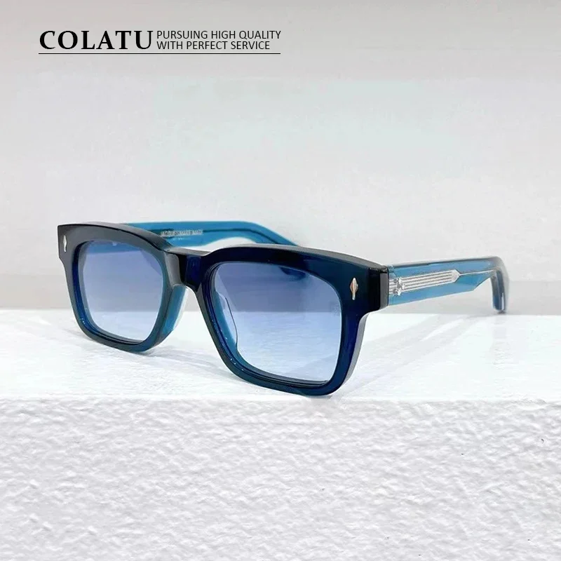 

JMM MOLINO acetate sunglasses men top quality fashion designer eyeglasses UV400 outdoor handmade women square trendy SUN GLASSES