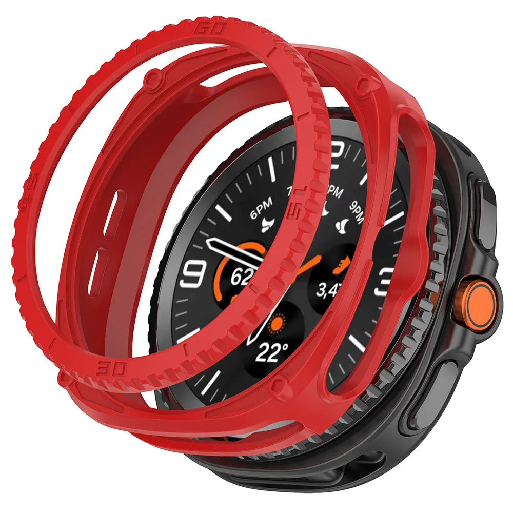 Rugged Bezel Protector for Smartwatch 46mm - Durable Protective Shell Cover