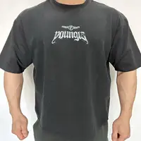 2025 Trendy Sportswear Brand Co Mens Gym Short Sleeve Stretch Cotton Breathable Loose Fit Workout T Shirt Fitness Collection 2