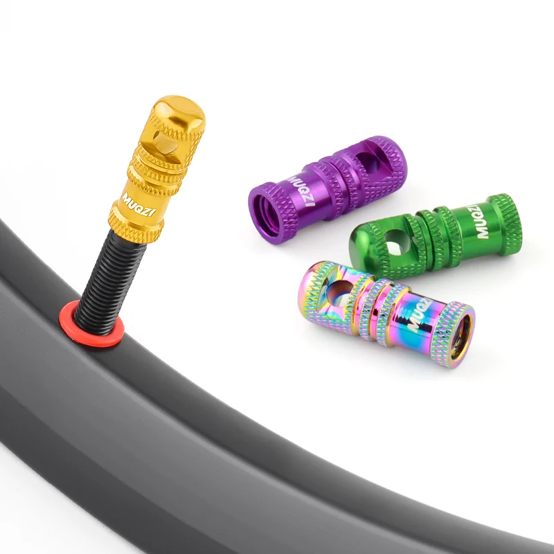 Valve Cap Presta with Valve Core Removal Function 2/4PCS Bike Tubeless Tire Stem MTB Accessories