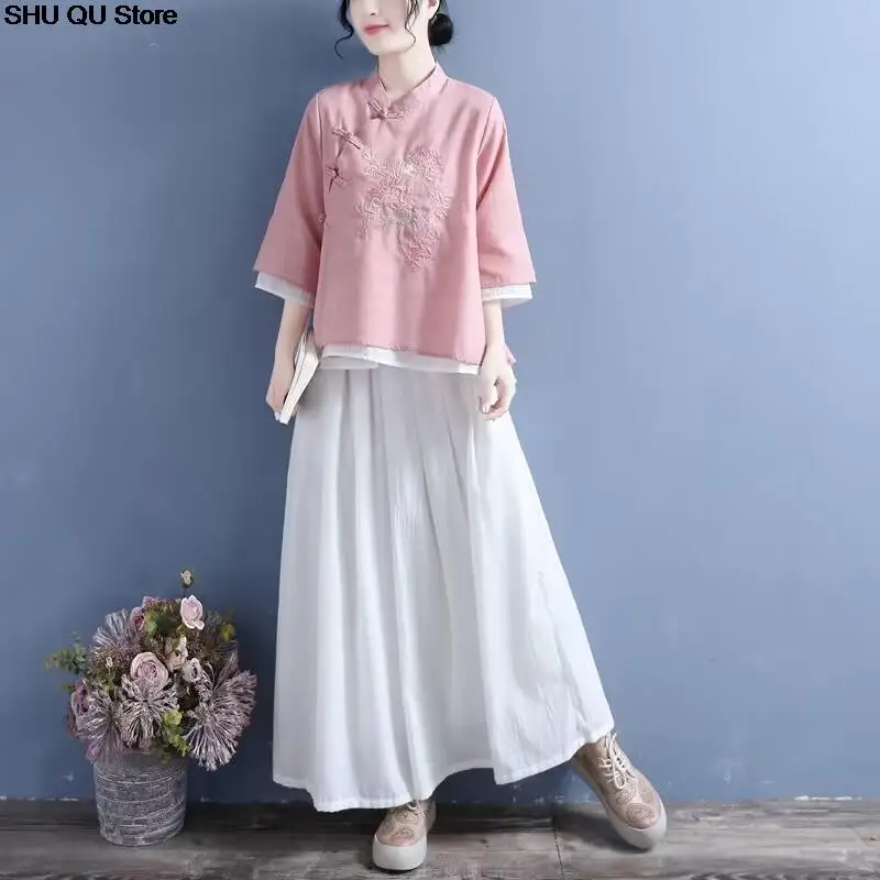 chinese traditional clothes for women chinese shirt qipao top style women's tang suit cheongsams vintage top ethnic clothing