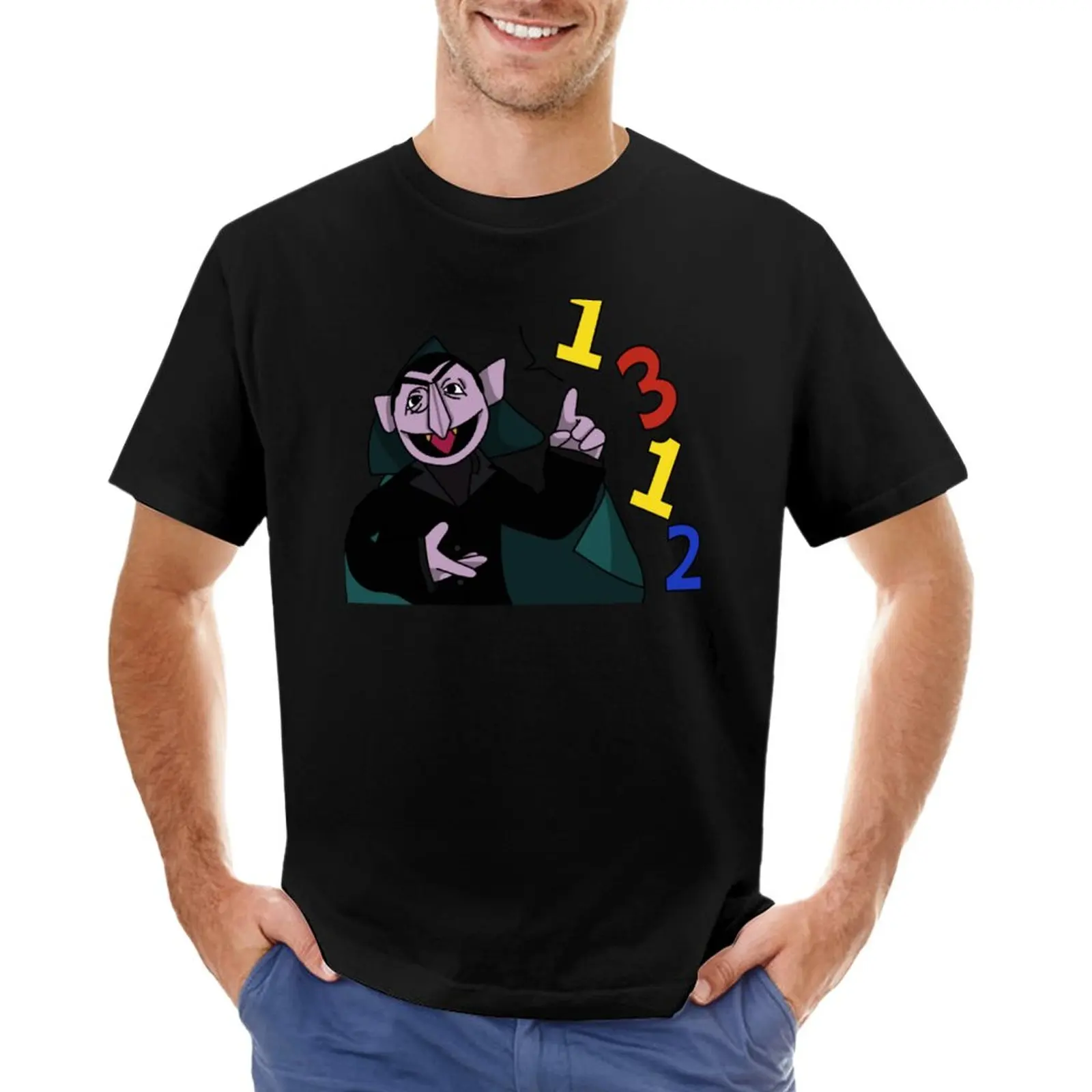 

Count 1312 T-Shirt summer top Blouse man clothes plus size tops big and tall t shirts for men