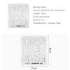 KADS Nail Stamp Plate Geometry 023 Line Image Gradient Crack Marbling Stamping Effect Manicure Stamping Polish Printing Stencil 4