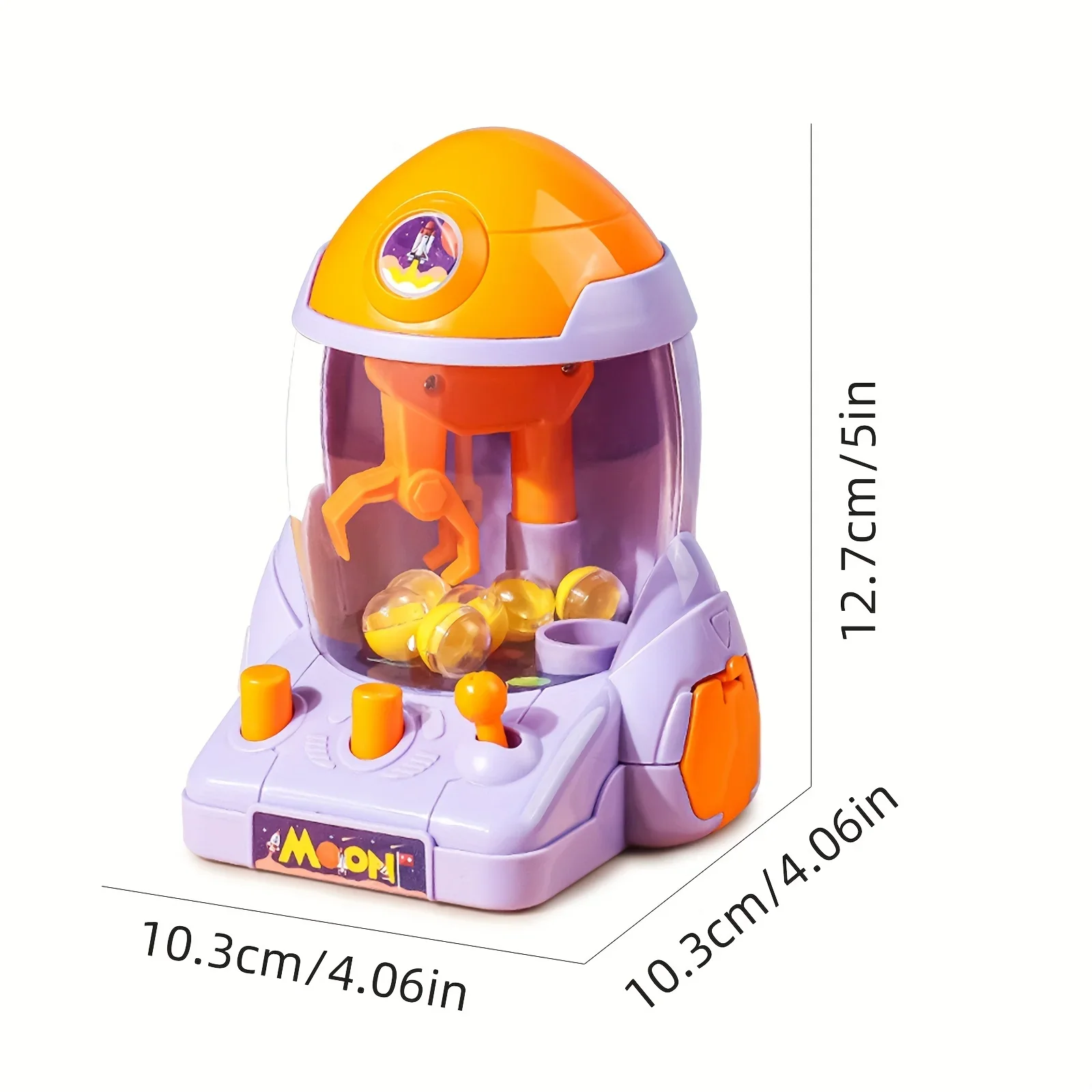 Children's mini ball catching machine, small candy clip doll machine, internet famous claw doll, egg twisting machine, toy 5