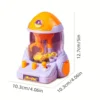 Children's mini ball catching machine, small candy clip doll machine, internet famous claw doll, egg twisting machine, toy 5