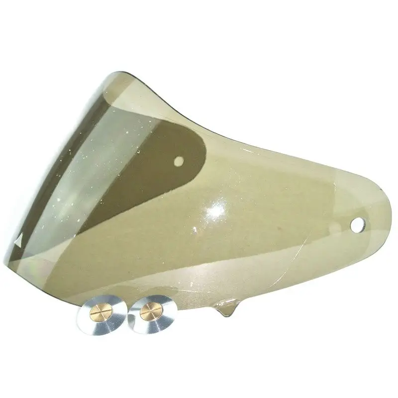 Paraglide Helmet Long Board Mirror Visor, Transparent Visor, Smoke Sun Glass Visor with All Parts