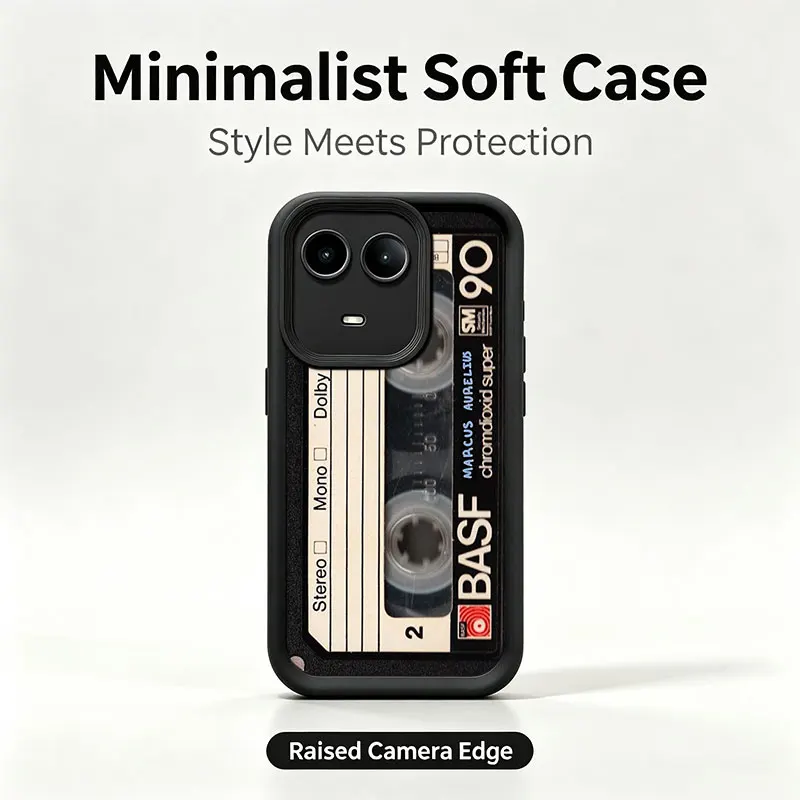 Vintage Cassette Tape Retro Phone Case