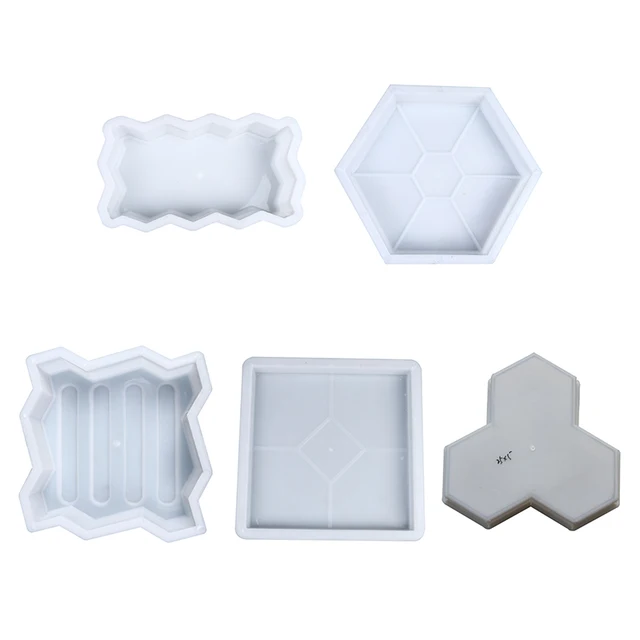 Műanyag Tégla Penész Burkolat Járó Járvány Sétány Penészek Mew Barkács Útkészítő Lyuk Közepe Alak Kerti Út Beton - Image 4