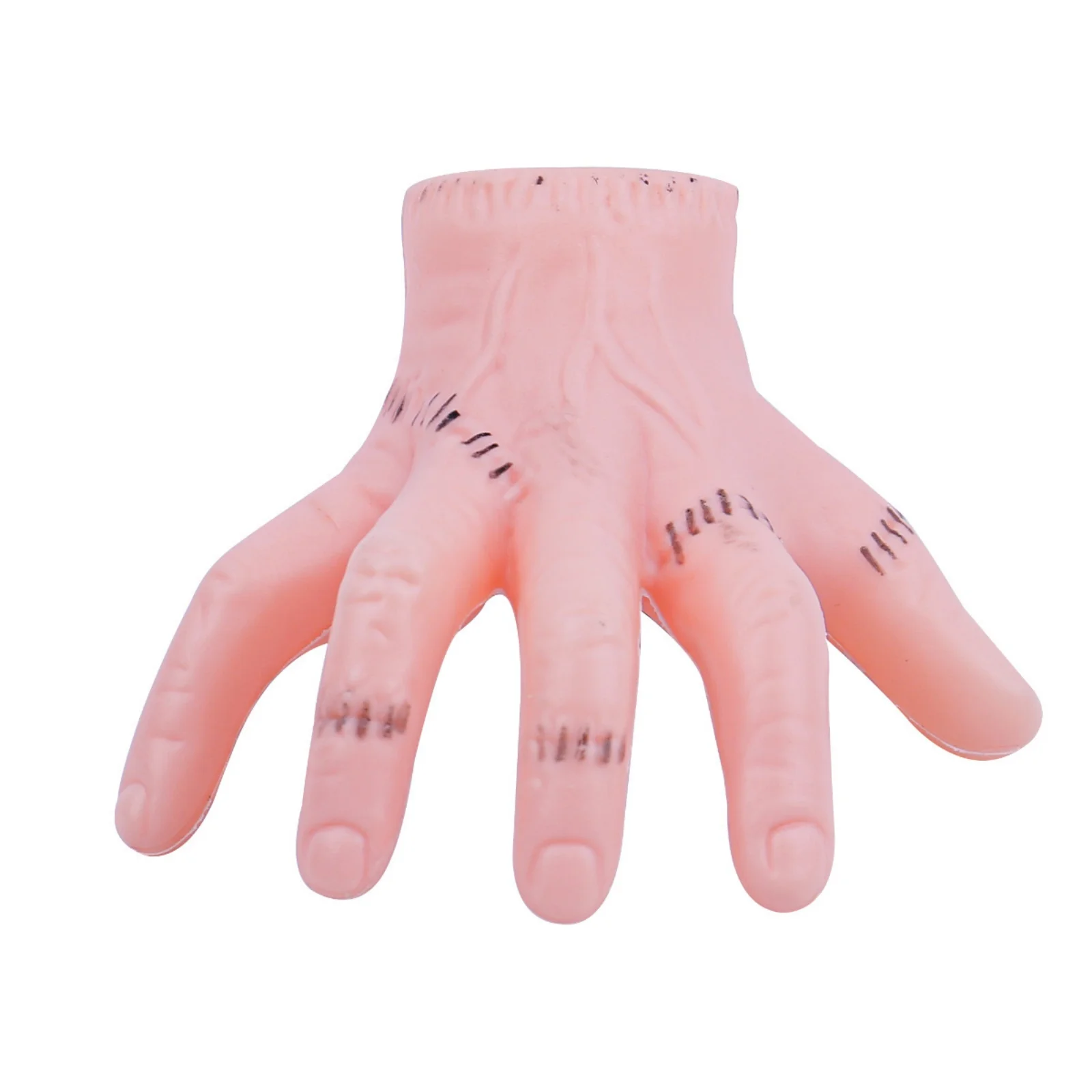 1PC Halloween Spooky Hand Hair Clip, Realistic Mini Hand Headpiece, Fun Party Hair Accessory