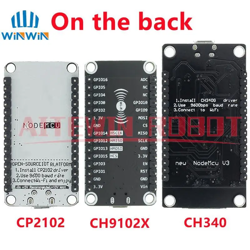 รูปสินค้า โมดูล ESP8266 ไร้สาย สำหรับโปรเจกต์ IoT